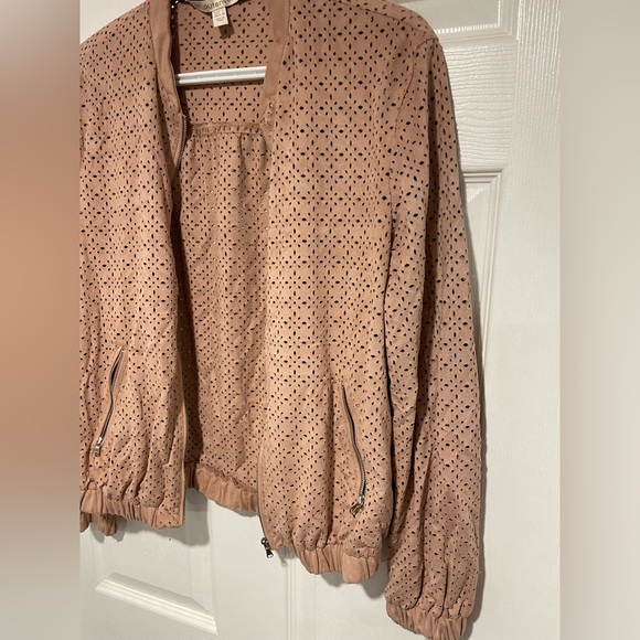 Zara - Pink Bomber Jacket - Picture 3 of 4